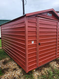 08x12 MORGAN STEEL SHED