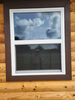 12x24 Wood front Cabin with Porch