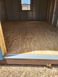 14x20  Steel Peak Storage  w/Double Doors, 7' Studs, & Window