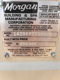14x20  Steel Peak Storage  w/Double Doors & 7' Studs