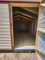 14x20  Steel Peak Storage  w/Double Doors & 7' Studs