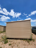 12x12 "Mini Garage" Steel Storage Shed & Roll-Up Door