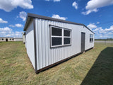 12x32 Lined Building with Restroom & Separate Room for Home/Office/In-Law Suite