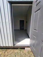 12x32 Lined Building with Restroom & Separate Room for Home/Office/In-Law Suite