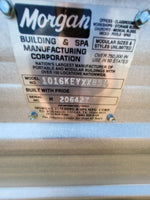 10x16 *SALE*  Steel Peak Storage  w/Single Door & Back Window