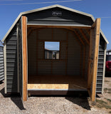 12 x 12 Barn Storage w/ Double Doors and Window