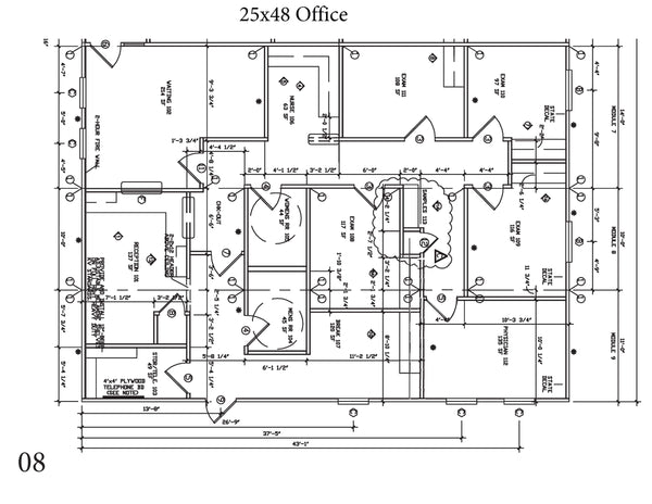 25 x 48 Office Building