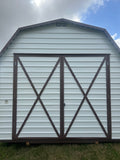 12 x 16 Barn Style Storage w/ Double Doors