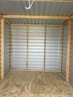 08 x 10 Slant with roll up door