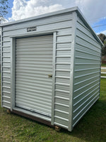 08 x 10 Slant with roll up door