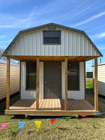 12 x 24 Mini Barn w/ Porch and Loft