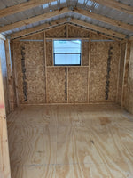 10 x 10 Wood Peak w/ Window
