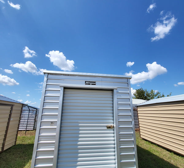 08 x 10 Slanted Roof w/ Rollup Door