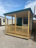 10 x 16 Shed w/ Porch and Window